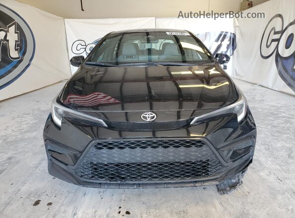 5YFS4MCE5PP146745 2023 TOYOTA COROLLA Black VIN კოდის სტიკერის ხედი
