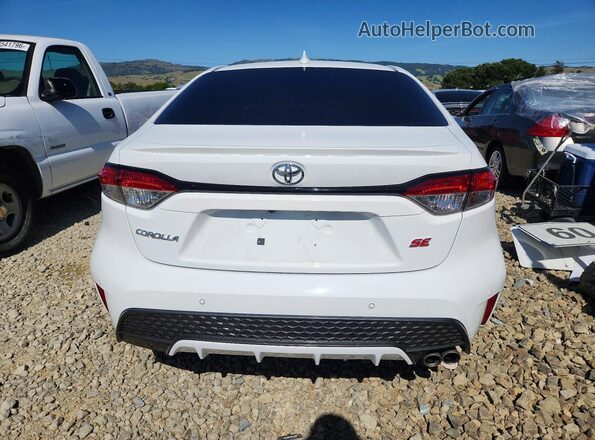 5YFS4MCE6MP062994 2021 TOYOTA COROLLA White Widok z tyłu