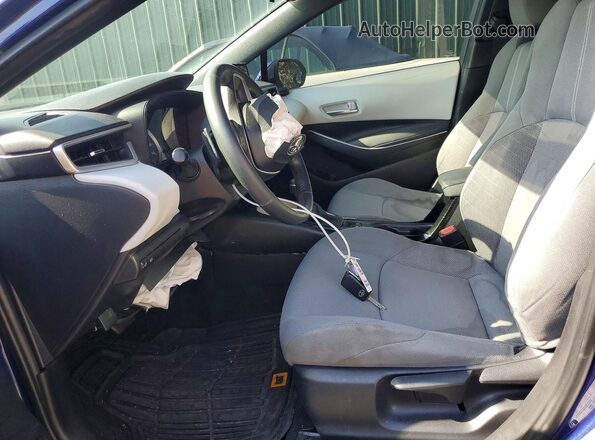 5YFS4MCE6MP064874 2021 TOYOTA COROLLA Blue Vista interior delantera