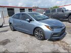 2022 Toyota Corolla Se Синий vin: 5YFS4MCE6NP130258