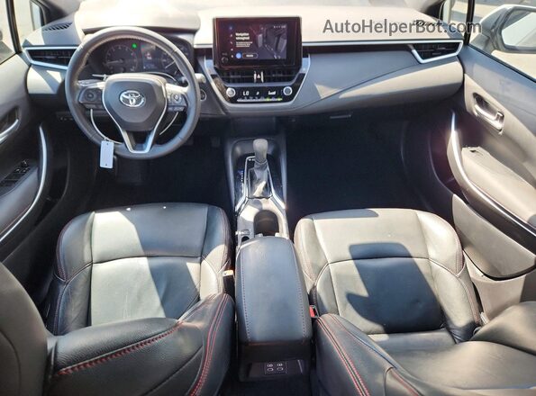 5YFS4MCE6PP148553 2023 TOYOTA COROLLA Белый Вид панели приборов