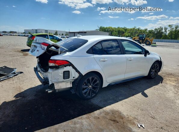 5YFS4MCE6PP148553 2023 TOYOTA COROLLA Белый Задняя правая четверть
