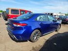 2022 Toyota Corolla Se Blue vin: 5YFS4MCE7NP114893