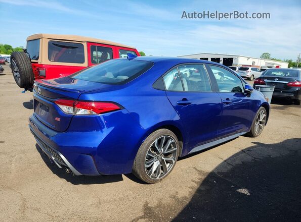 5YFS4MCE7NP114893 2022 TOYOTA COROLLA Blue Tył prawy