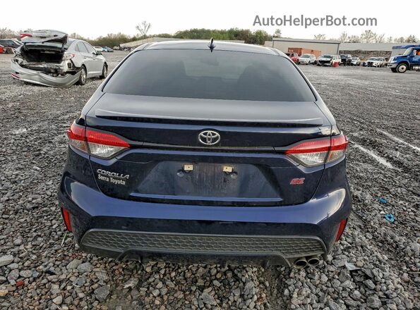 5YFS4MCE7NP132083 2022 TOYOTA COROLLA Синий Вид сзади