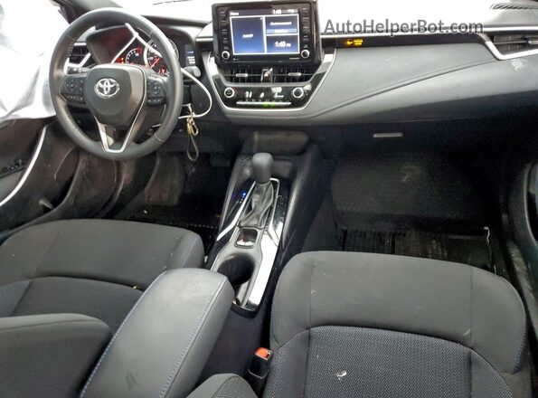 5YFS4MCE7NP132083 2022 TOYOTA COROLLA Синий Вид панели приборов