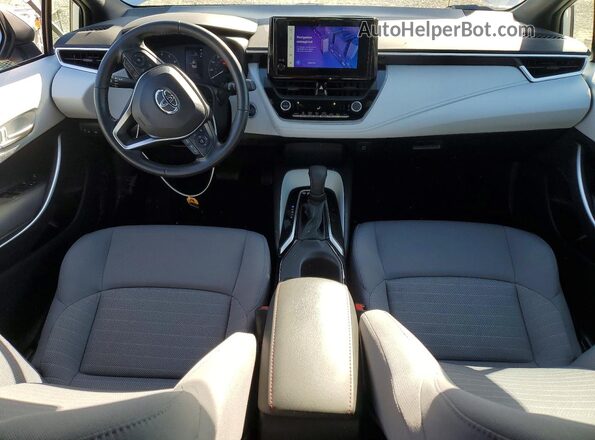 5YFS4MCE7PP148075 2023 TOYOTA COROLLA Silver Առջևի վահանակի տեսք