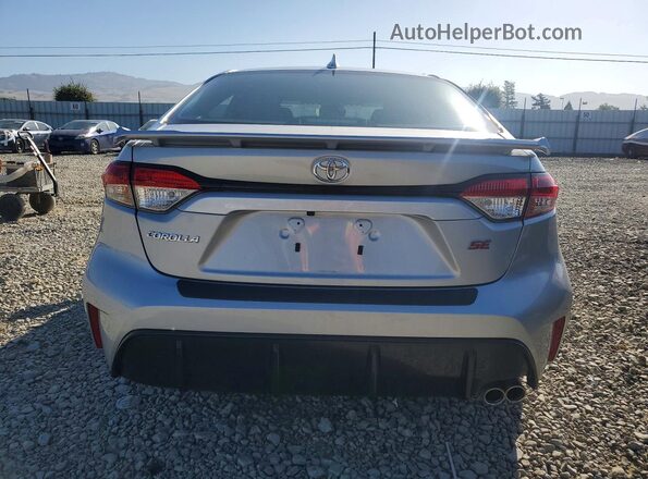 5YFS4MCE7PP148075 2023 TOYOTA COROLLA Silver Հետևի տեսք