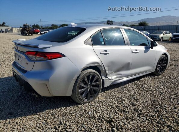 5YFS4MCE7PP148075 2023 TOYOTA COROLLA Silver Հետևի աջ