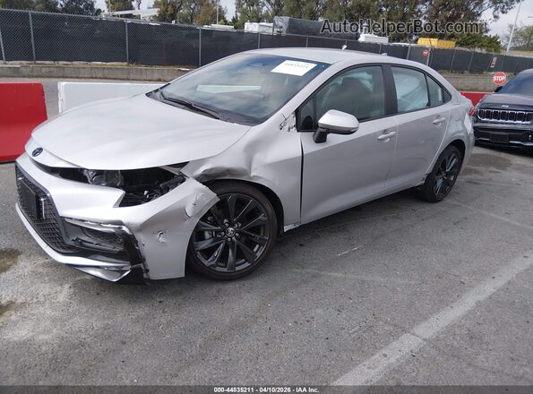 5YFS4MCE7SP247679 2025 TOYOTA COROLLA Gray Przód lewy
