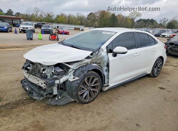 5YFS4MCE8MP059045 2021 TOYOTA COROLLA White Przód lewy