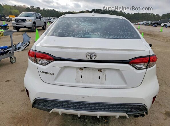5YFS4MCE8MP059045 2021 TOYOTA COROLLA White Widok z tyłu