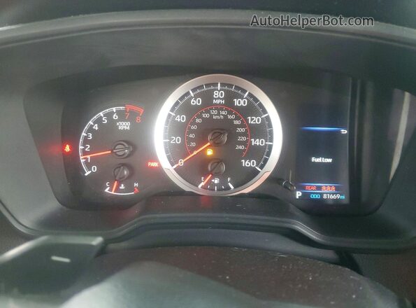 5YFS4MCE8MP063399 2021 TOYOTA COROLLA Черный Вид щитка приборов