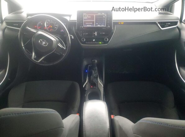 5YFS4MCE8MP063399 2021 TOYOTA COROLLA Черный Вид панели приборов
