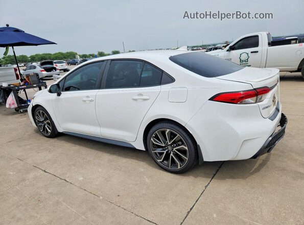 5YFS4MCE8MP065346 2021 TOYOTA COROLLA White უკანა მარცხენა