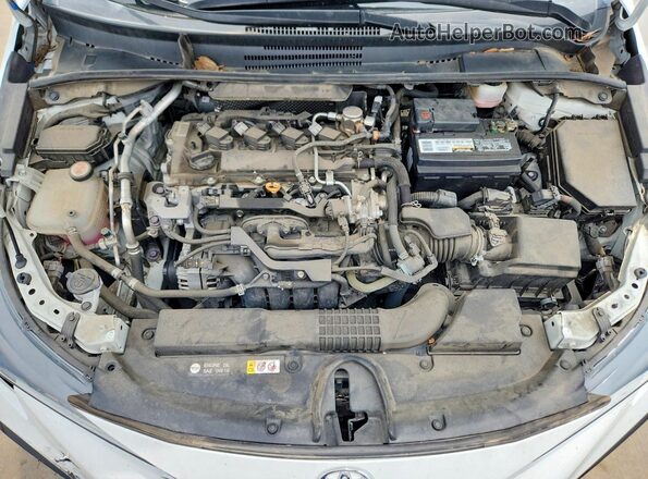 5YFS4MCE8MP065346 2021 TOYOTA COROLLA White უკანა სალონის ხედი