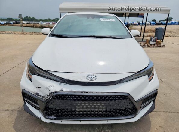 5YFS4MCE8MP065346 2021 TOYOTA COROLLA White წინა ხედი