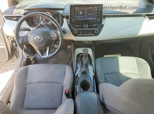 5YFS4MCE8MP069428 2021 TOYOTA COROLLA Gray წინა პანელის ხედი