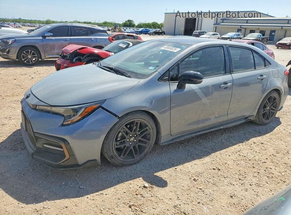5YFS4MCE8MP069428 2021 TOYOTA COROLLA Gray წინა მარცხენა ხედი სამი მეოთხედიდან