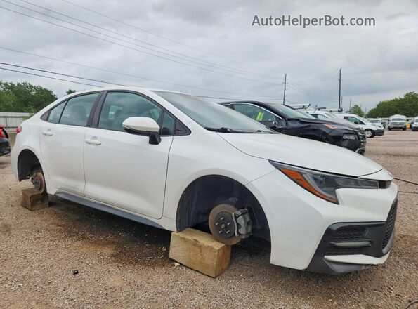 5YFS4MCE8MP095995 2021 TOYOTA COROLLA Белый Передняя правая четверть
