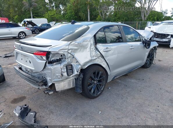 5YFS4MCE8PP151213 2023 TOYOTA COROLLA Silver Հետևի աջ