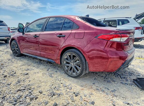 5YFS4MCE9NP102860 2022 TOYOTA COROLLA Red Задня ліва чверть