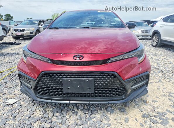 5YFS4MCE9NP102860 2022 TOYOTA COROLLA Red Вид спереду