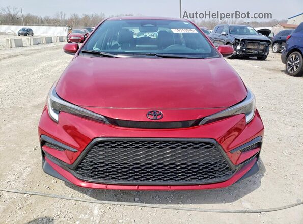 5YFS4MCE9TP263254 2026 TOYOTA COROLLA Burgundy Вид спереду