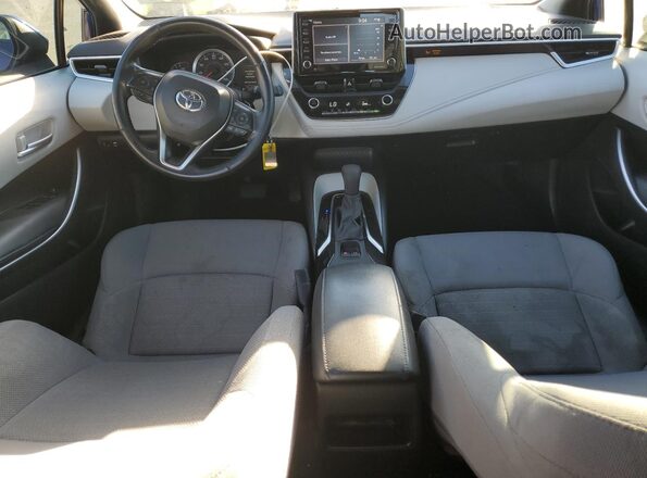 5YFS4MCEXMP062447 2021 TOYOTA COROLLA Blue წინა პანელის ხედი