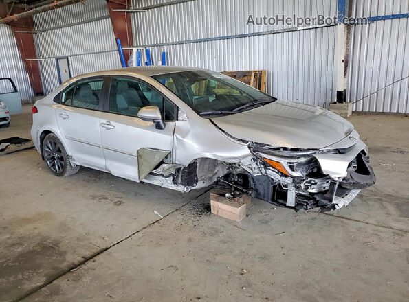 5YFS4MCEXSP231931 2025 TOYOTA COROLLA Silver Front right