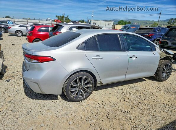 5YFS4RCE0LP020218 2020 TOYOTA COROLLA Silver Tył prawy