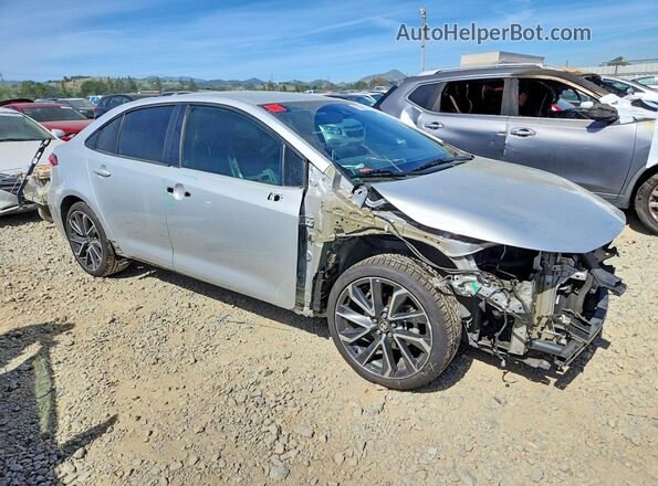 5YFS4RCE0LP020218 2020 TOYOTA COROLLA Silver Przód prawy