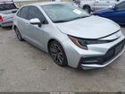2020 Toyota Corolla Se Silver vin: 5YFS4RCE0LP023507