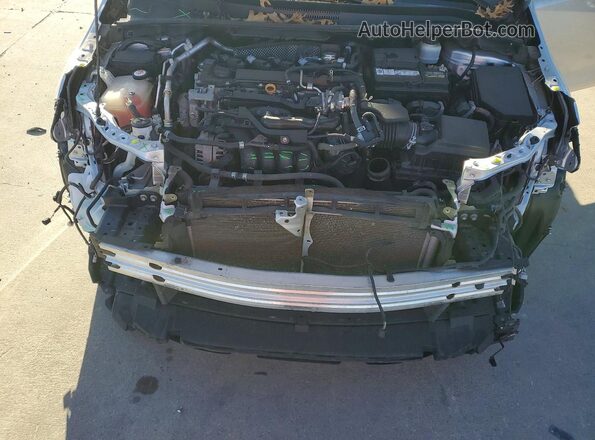 5YFS4RCE0LP028710 2020 TOYOTA COROLLA Silver Вид задньої частини салону