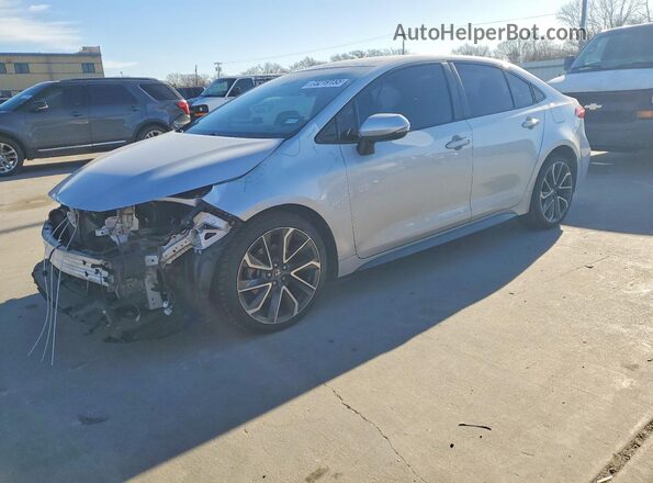 5YFS4RCE0LP028710 2020 TOYOTA COROLLA Silver Передня ліва чверть