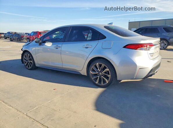 5YFS4RCE0LP028710 2020 TOYOTA COROLLA Silver Задня ліва чверть