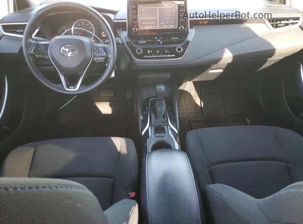5YFS4RCE0LP028710 2020 TOYOTA COROLLA Silver Вид панелі приладів