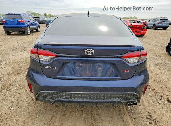 5YFS4RCE0LP044972 2020 TOYOTA COROLLA Синий Вид сзади