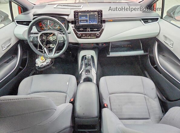 5YFS4RCE3LP002389 2020 TOYOTA COROLLA Красный Вид панели приборов