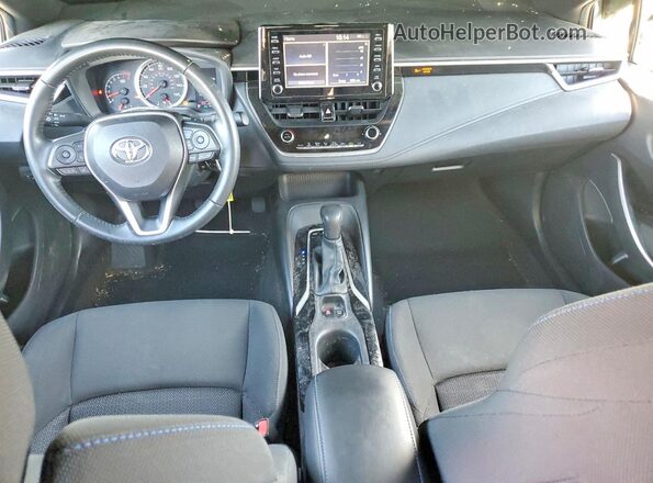 5YFS4RCE3LP039488 2020 TOYOTA COROLLA Gray წინა პანელის ხედი