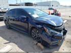 2020 Toyota Corolla Se Blue vin: 5YFS4RCE4LP055554