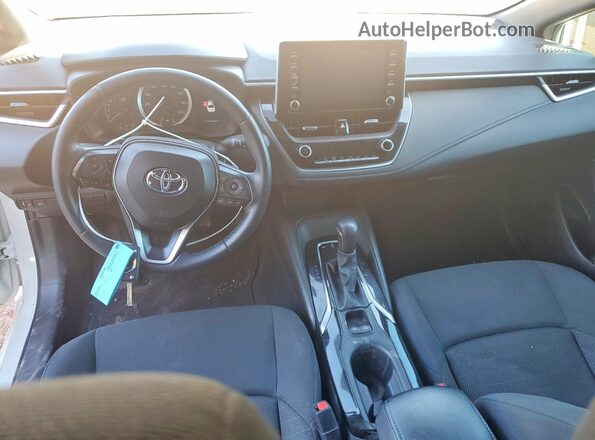5YFS4RCE5LP021297 2020 TOYOTA COROLLA White Вид панелі приладів