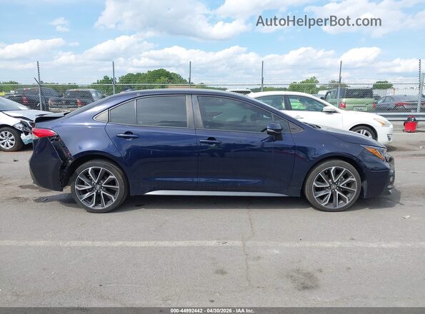 5YFS4RCE5LP033398 2020 TOYOTA LL Dark Blue Vista interior trasera