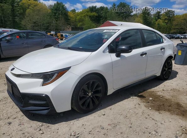 5YFS4RCE5LP048886 2020 TOYOTA COROLLA White Vista tres cuartos delantera izquierda