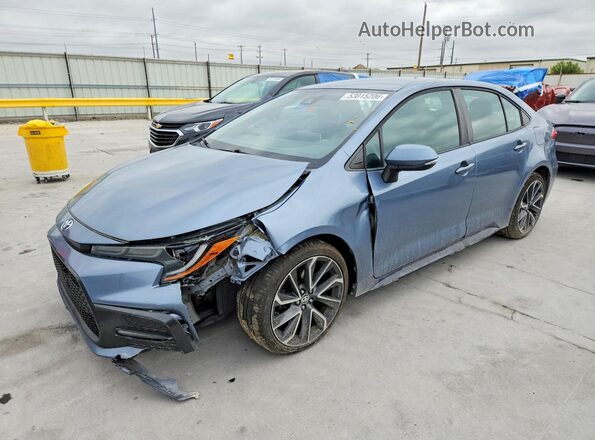 5YFS4RCE6LP016092 2020 TOYOTA COROLLA Серый Передняя левая четверть