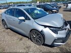 2020 Toyota Corolla Se Silver vin: 5YFS4RCE6LP043387