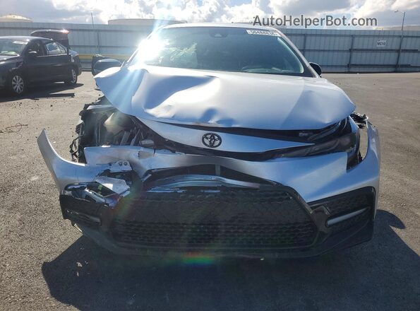 5YFS4RCE9LP050012 2020 TOYOTA COROLLA Silver Front view