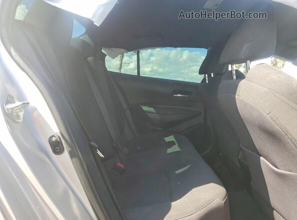 5YFS4RCE9LP050012 2020 TOYOTA COROLLA Silver Rear seats view