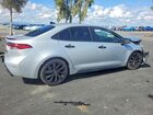 2020 Toyota Corolla Se Nightshade Edition Silver vin: 5YFS4RCE9LP050012