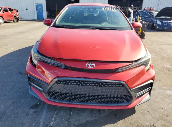5YFS4RCEXLP023272 2020 TOYOTA COROLLA Red წინა ხედი